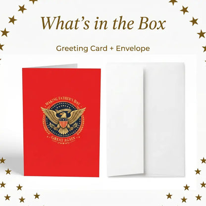 President Talking Father’s Day Pop Up Card
