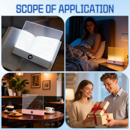Flat Book Light For Reading In Bed Without Waking Anyone