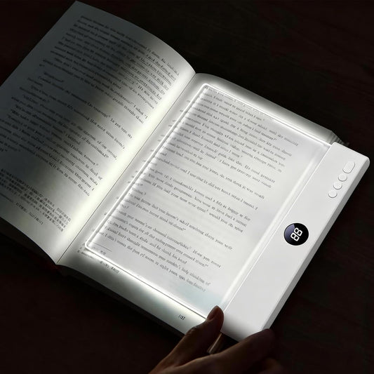 Flat Book Light For Reading In Bed Without Waking Anyone