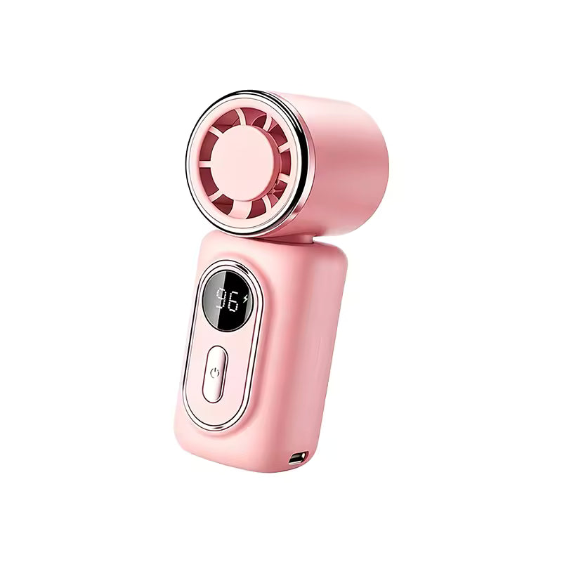 Mini Chill Fan | 3 In 1 Portable Rechargeable Fan