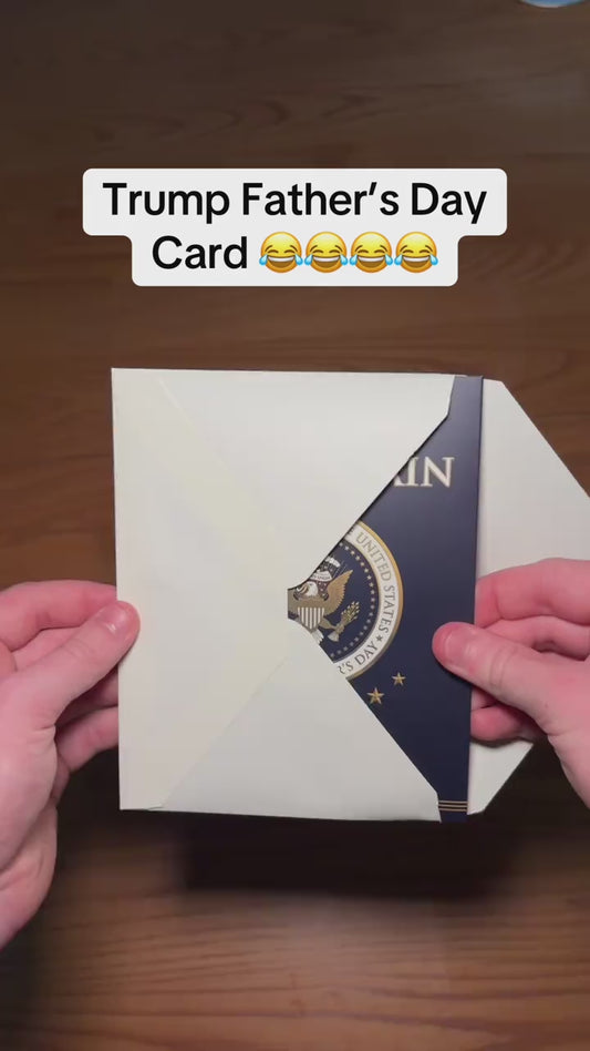 Funny Fathers Day Card with Sound