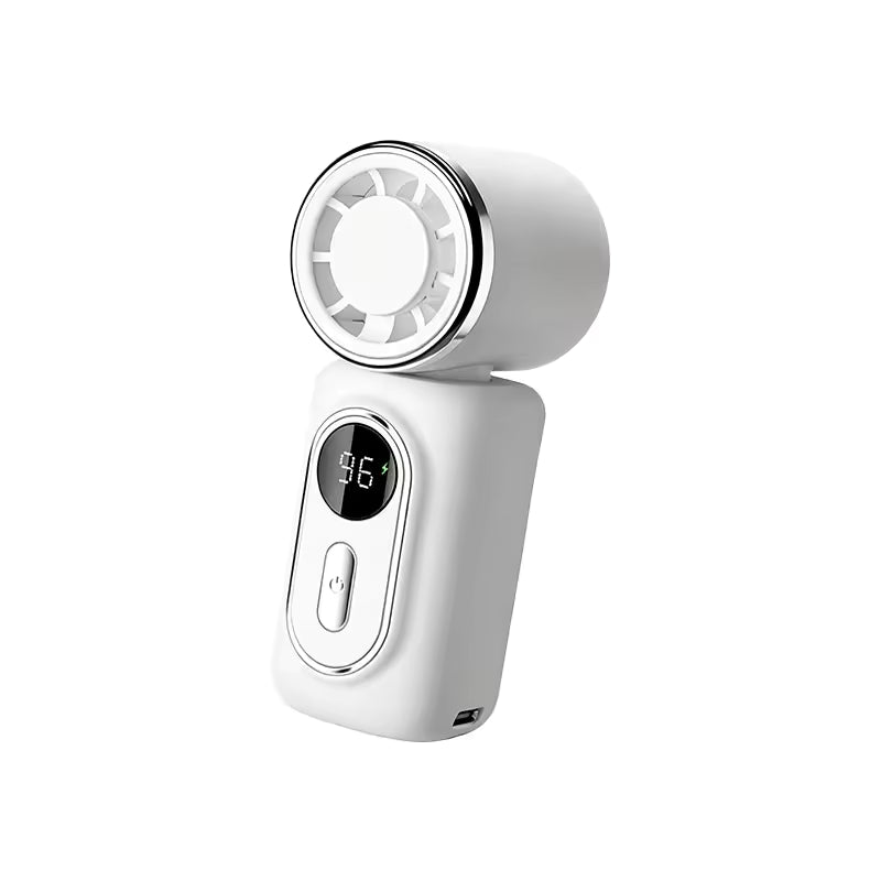 Mini Chill Fan | 3 In 1 Portable Rechargeable Fan